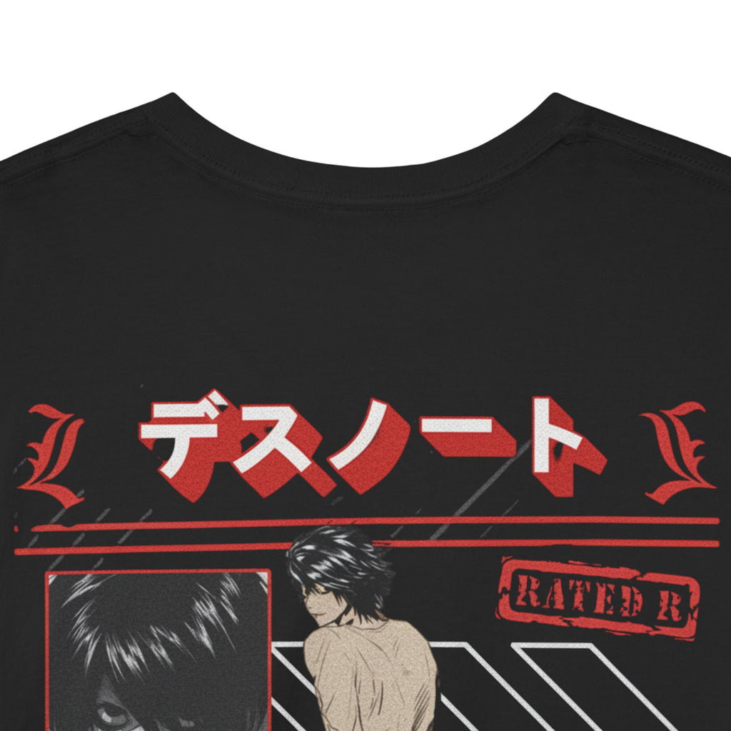 L Lawliet — Death Note Black Tee
