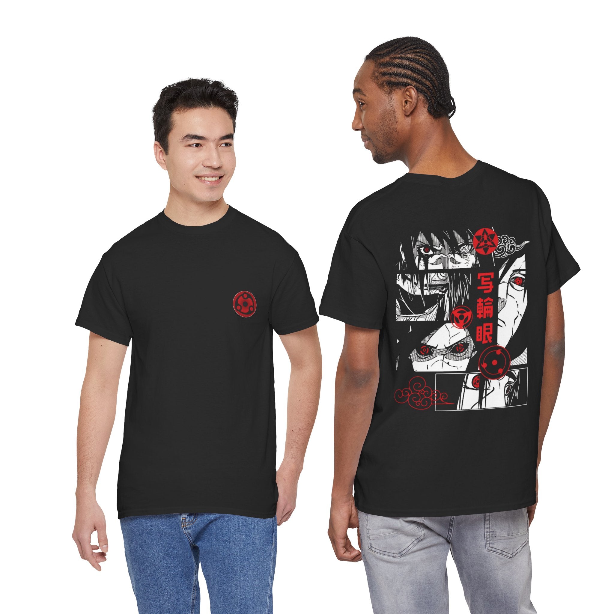 Uchiha Sharingan Tee – Black Edition