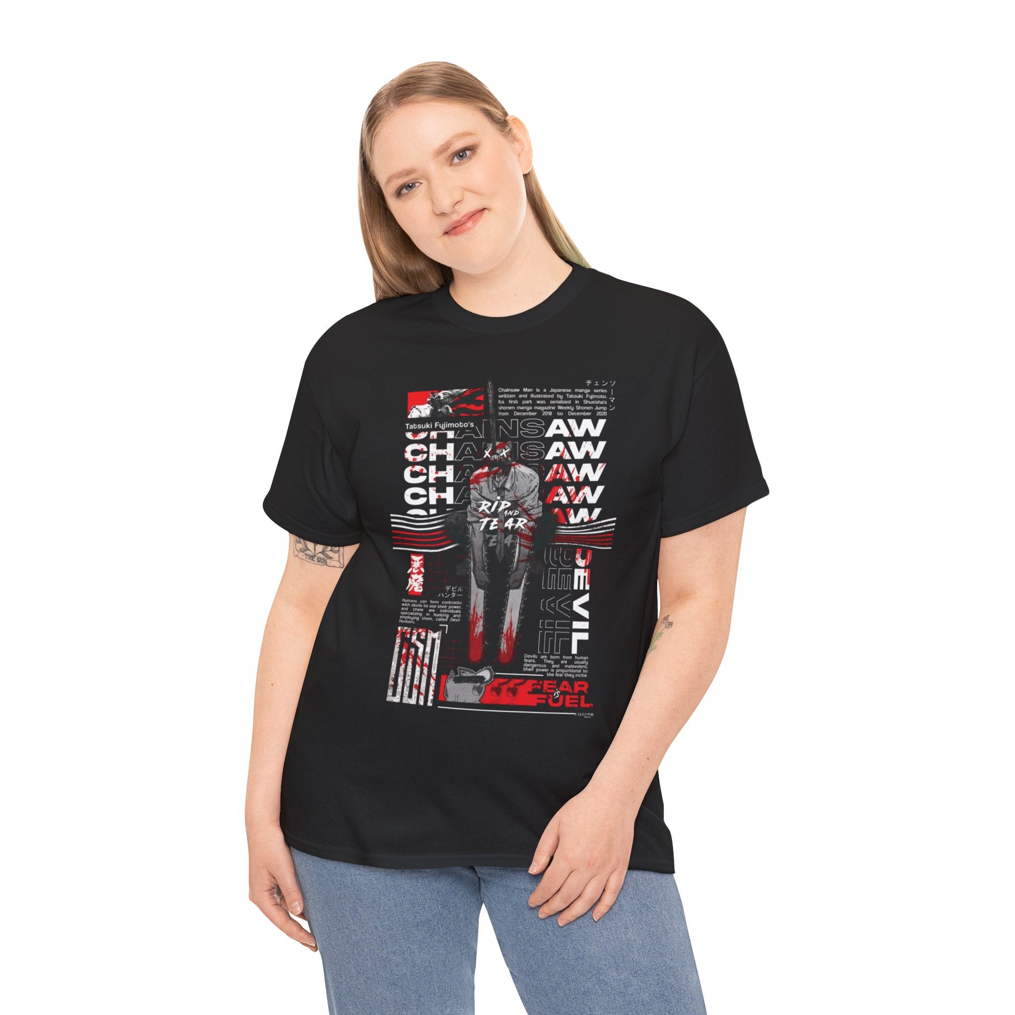 Chainsaw Man — Fear Is Fuel Tee
